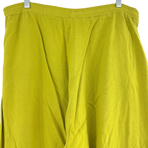 Fetish Blues (L) (34) Men's American VINTAGE 90's Yellow Black Loose Fit Pants - Picture 5 of 10